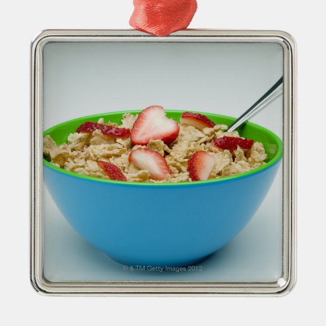 Ornamento De Metal Boliche de cereal (Frente)