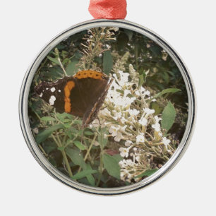 Ornamento De Metal Borboleta