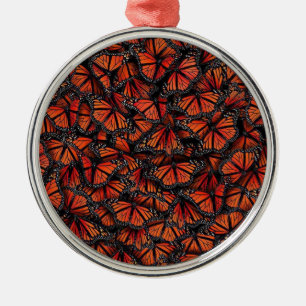 Ornamento De Metal Borboleta de monarca