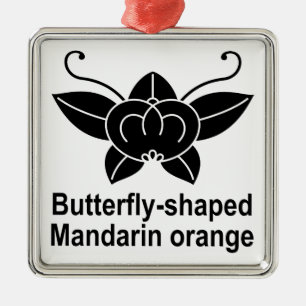 Ornamento De Metal borboleta tachibana