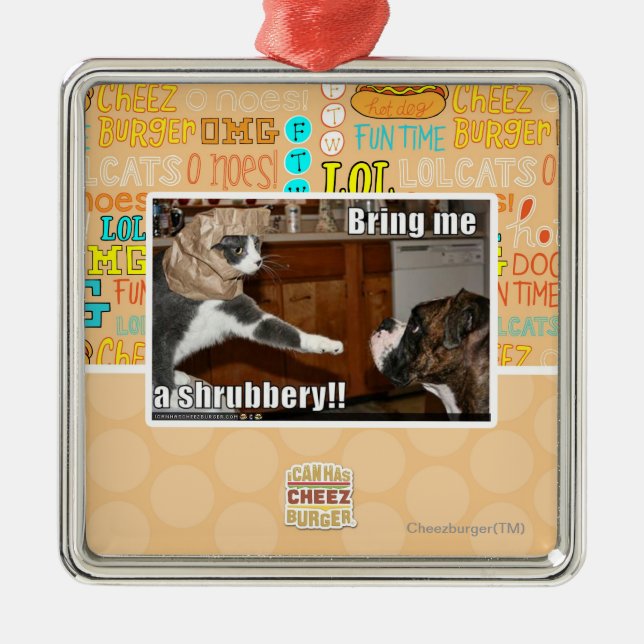 Ornamento De Metal Bosque (Frente)