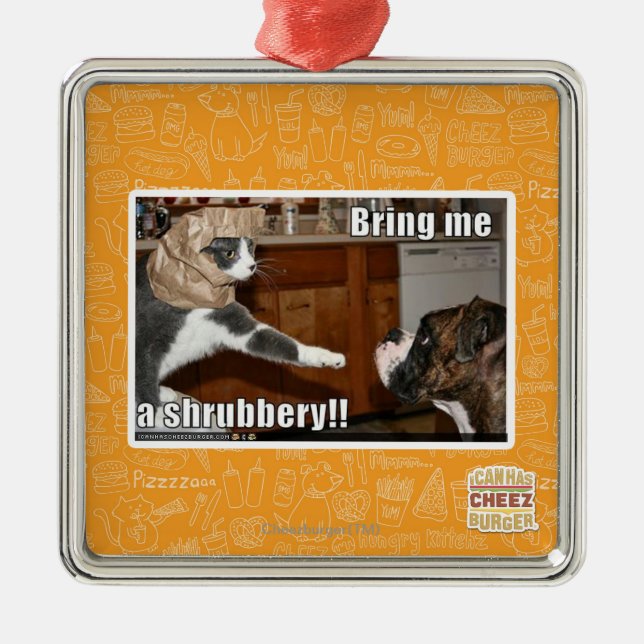 Ornamento De Metal Bosque (Frente)