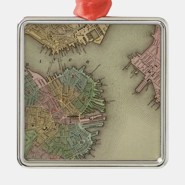 Ornamento De Metal Boston (Frente)