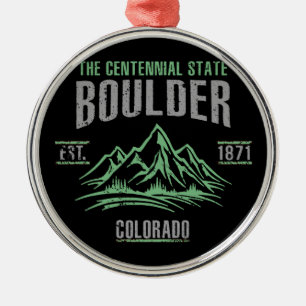 Ornamento De Metal Boulder