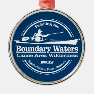 Ornamento De Metal Boundary Waters CAW (SK)