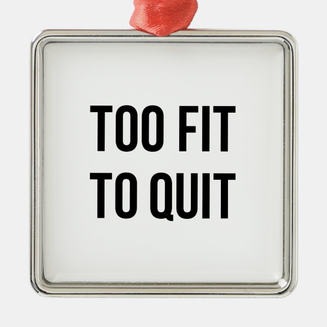 Ornamento De Metal Branco preto demasiado apto inspirador das (Frente)