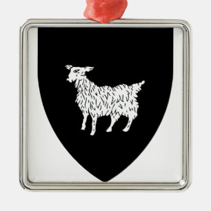 Ornamento De Metal Brasão de armas da Ístria na Croácia