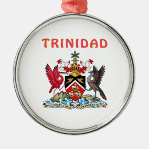 Ornamento De Metal Brasão de Trinidad