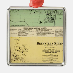 Ornamento De Metal Brewsters Sta, Patterson