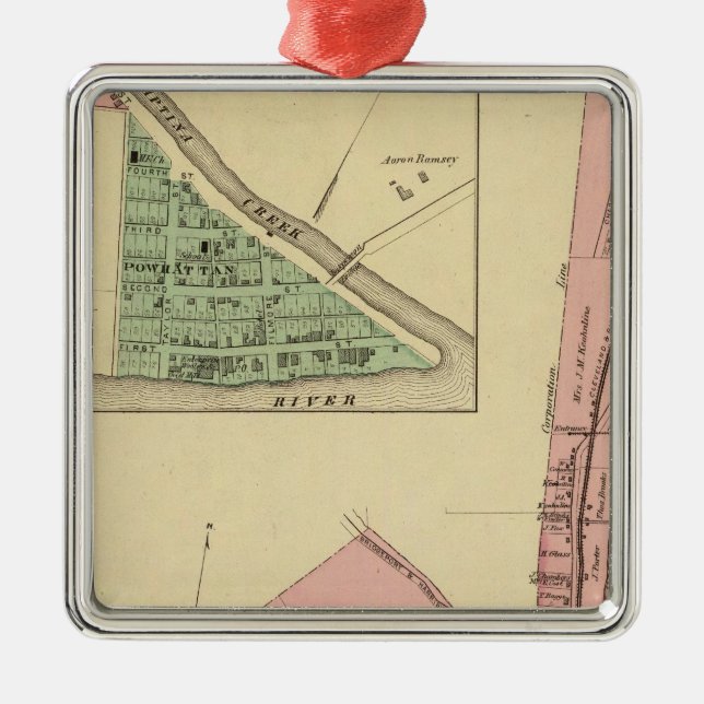 Ornamento De Metal Bridgeport (Frente)