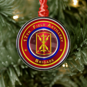 Ornamento De Metal Brigada de Artilharia de Campanha 17 Natal