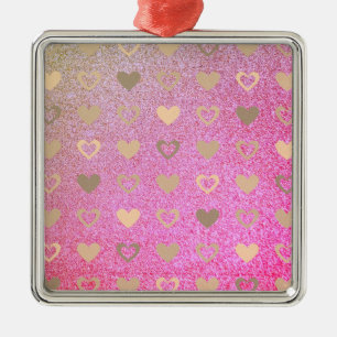 Ornamento De Metal brilho/brilho púrpura