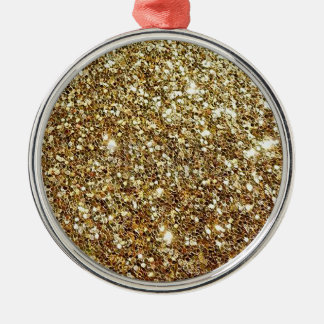 Ornamento De Metal Brilho Dourado para Personalizar
