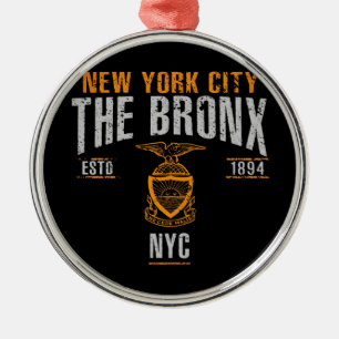 Ornamento De Metal Bronx