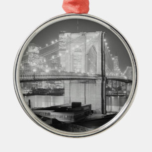 Ornamento De Metal Brooklyn Bridge New York EUA