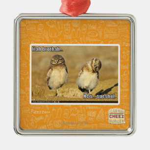 Ornamento De Metal Brothah do Mah