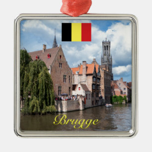 Ornamento De Metal Brugge medieval - Foto Pro