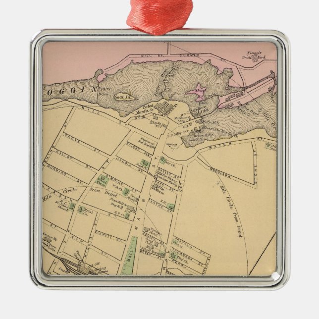 Ornamento De Metal Brunsvique, Topsham (Frente)