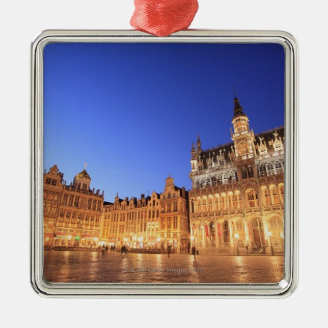 Ornamento De Metal Bruxelas, Bélgica 2 (Frente)