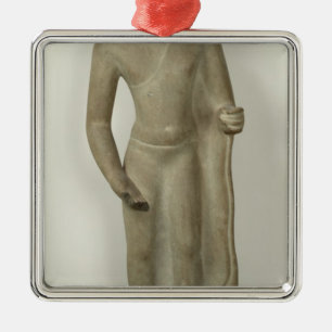 Ornamento De Metal Buddha estando