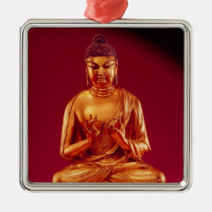 Ornamento De Metal Buddha Vairocana, dinastia de Tang