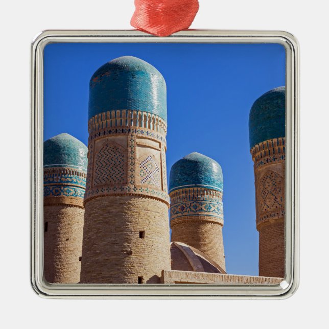 Ornamento De Metal Bukhara, Usbequistão - Chor Minor Madrassah (Frente)