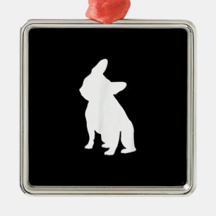 Ornamento De Metal buldogue francês simples presente bonitinho fre