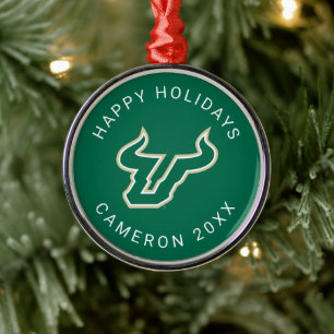 Ornamento De Metal Bulls USF