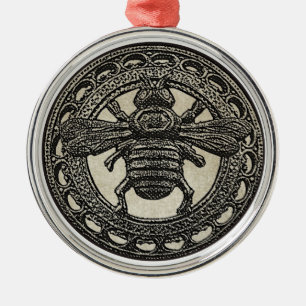 Ornamento De Metal Bumble a abelha