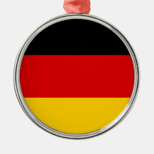 Ornamento De Metal Bundesflagge