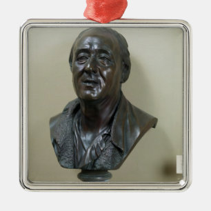 Ornamento De Metal Busto de Denis Diderot 1777