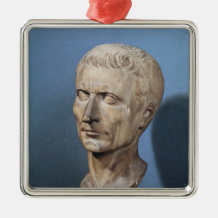 Ornamento De Metal Busto de Júlio César