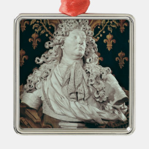Ornamento De Metal Busto de Louis XIV 1686
