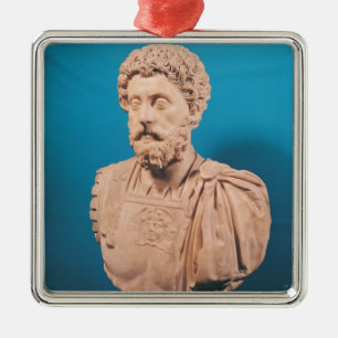 Ornamento De Metal Busto de Marcus Aurelius