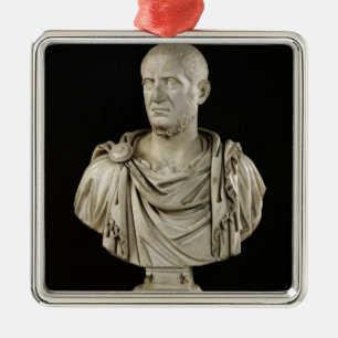 Ornamento De Metal Busto de Marcus Claudius Tácito