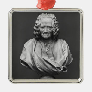 Ornamento De Metal Busto de Voltaire