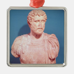 Ornamento De Metal Busto do imperador Antoninus Pius