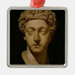 Ornamento De Metal Busto do imperador Commodus
