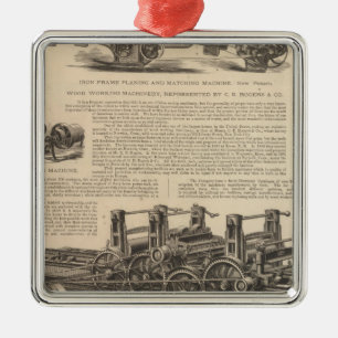 Ornamento De Metal C B Rogers e Companhia