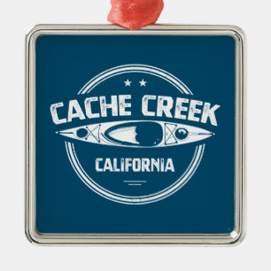 Ornamento De Metal Cache Creek California Kayaking
