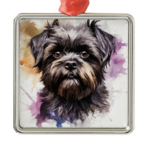 CACHORRINHO DE CÃES AFFENPINSCHER PRETO FOFO