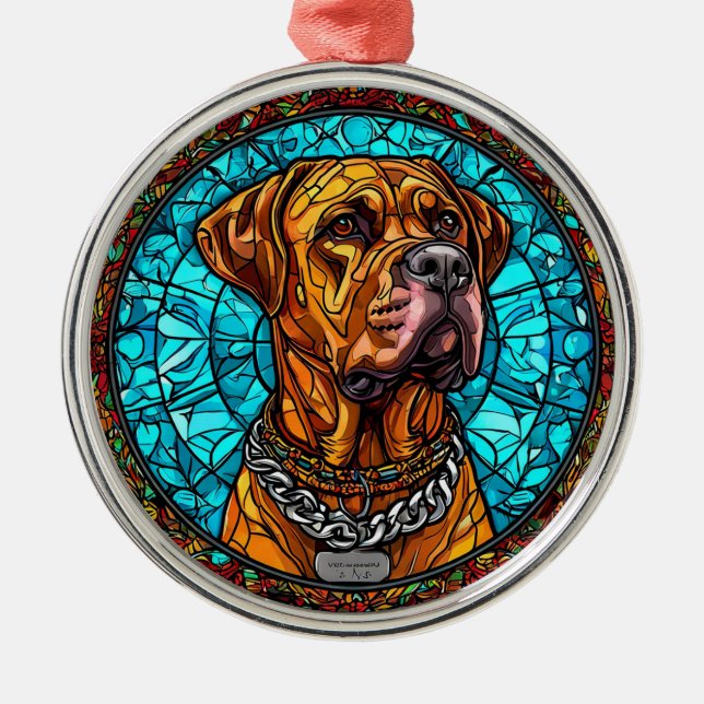 Ornamento De Metal Cachorro Fofo (Frente)