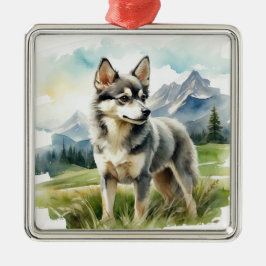ORNAMENTO DE METAL CACHORRO KLEE KAI PEQUENO E FOFO