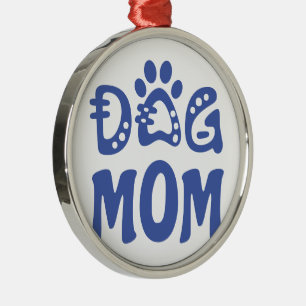 Ornamento De Metal Cachorro Mãe