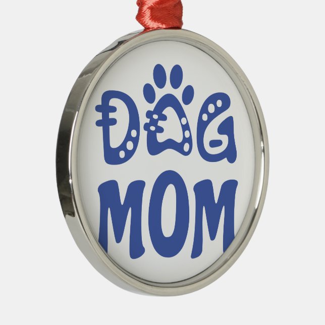 Ornamento De Metal Cachorro Mãe (Direito )