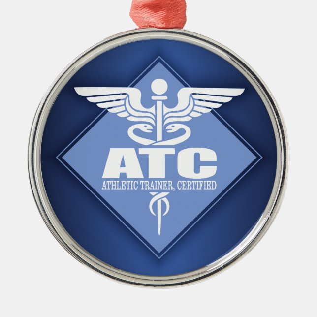 Ornamento De Metal Cad ATC (diamante) (Frente)