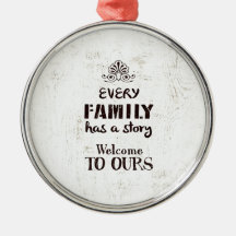 Cada família tem uma história