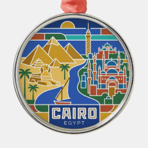 Ornamento De Metal Cairo Egito