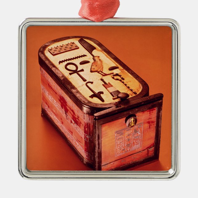 Ornamento De Metal caixa Cartouche-dada forma (Frente)