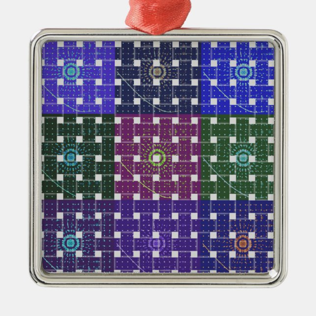 Ornamento De Metal caixas bonitinhas (Frente)